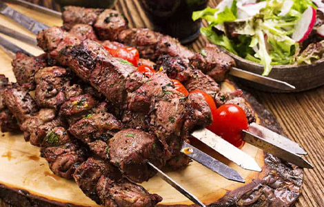 Charcoal Lamb Shish Kebab